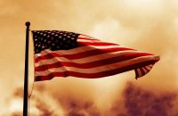 American Flag Happy Fourth of July