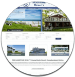 Homepage of your website