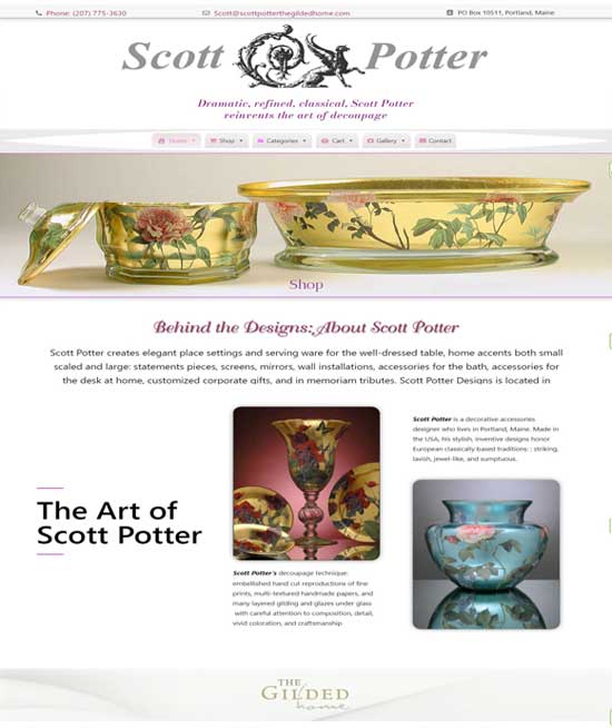 Scott Potter The Gilded Home dot com